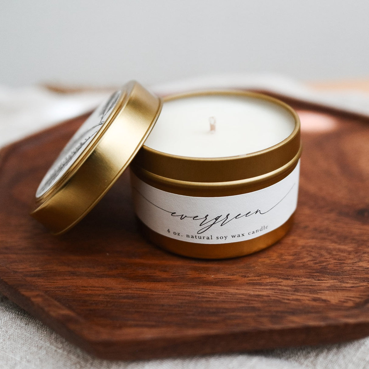 Evergreen Soy Candle | 4oz