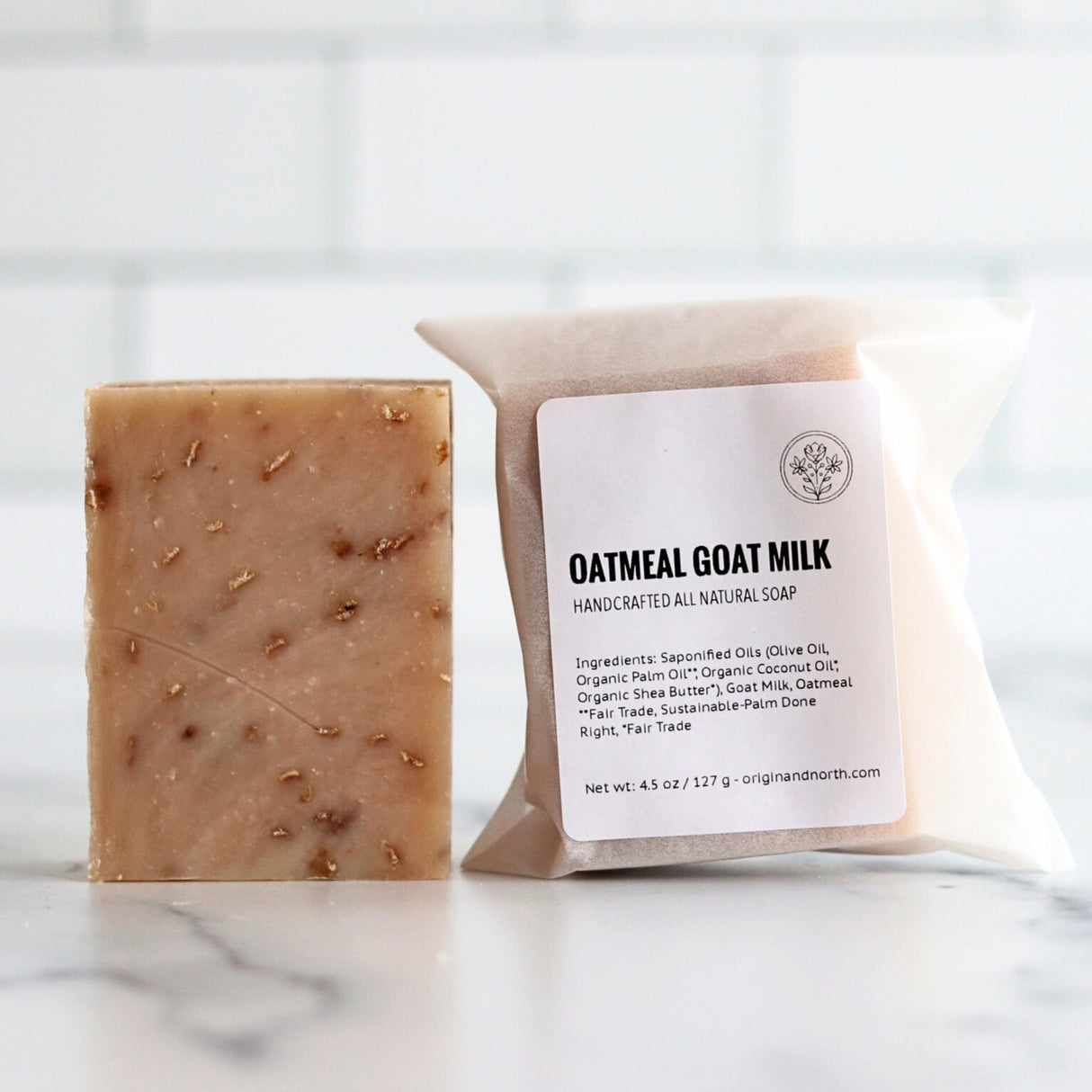 Oatmeal Goat Milk Soap Bar