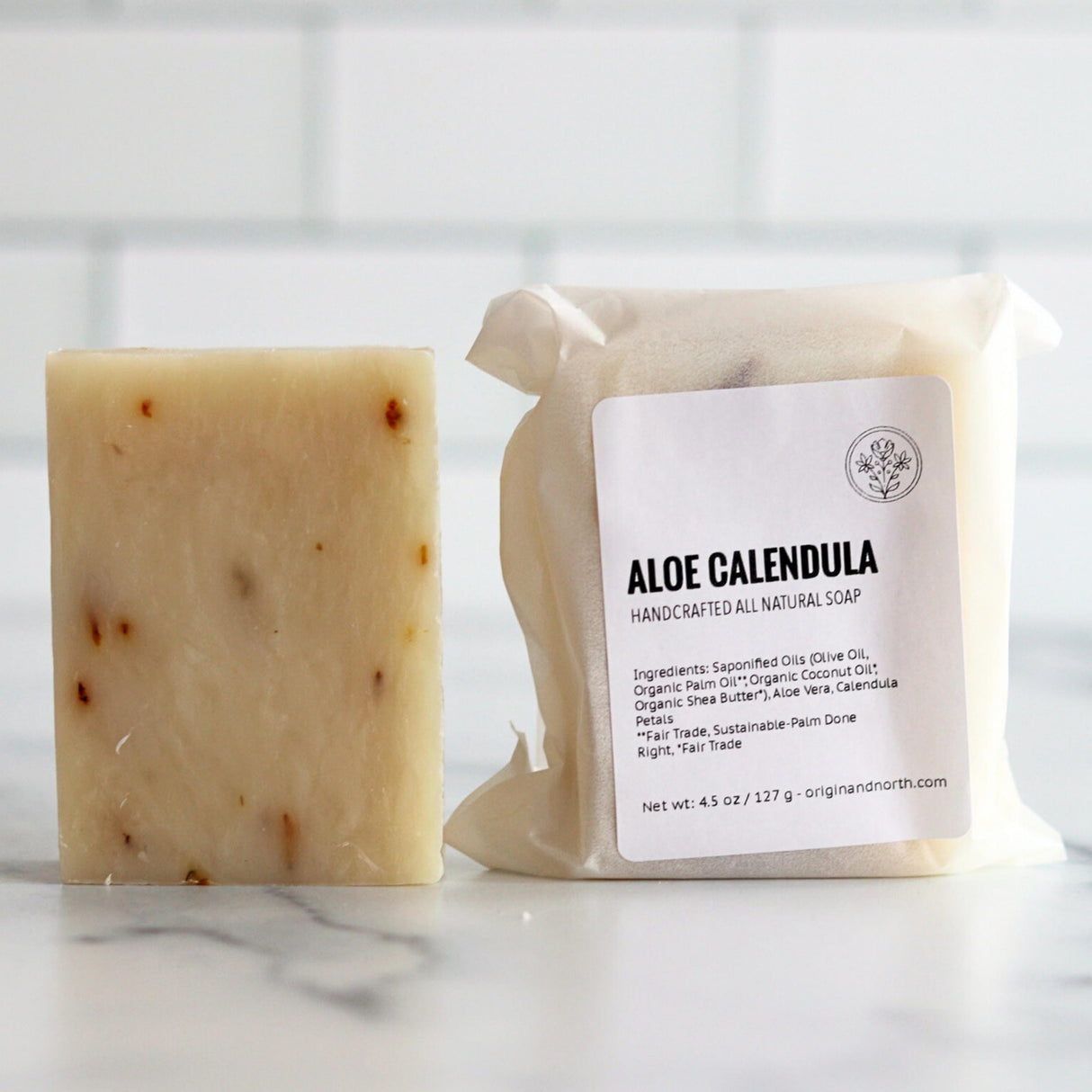 Aloe Calendula Soap Bar