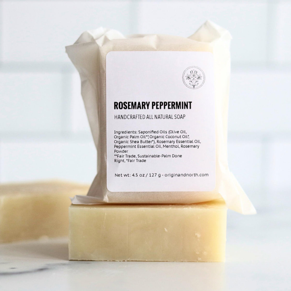 Rosemary Peppermint Full Body Soap Bar