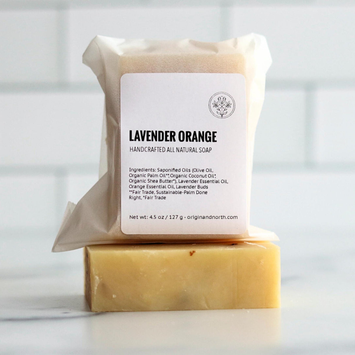 Lavender Orange Soap Bar