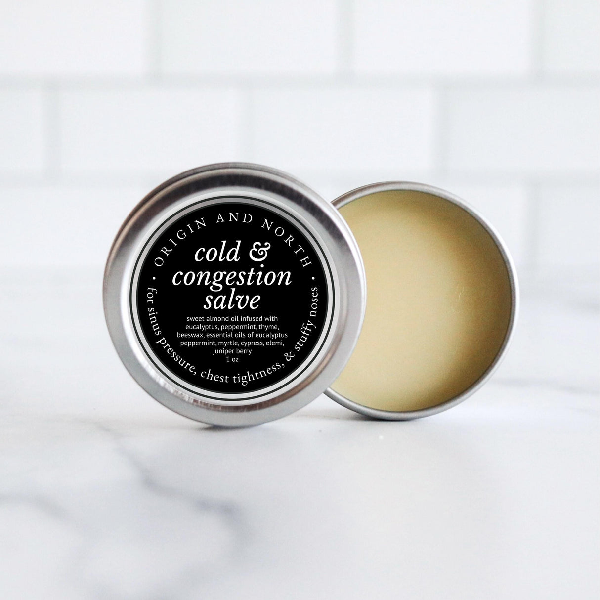 Cold & Congestion Herbal Salve