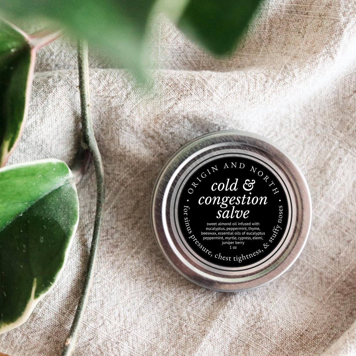 Cold & Congestion Herbal Salve