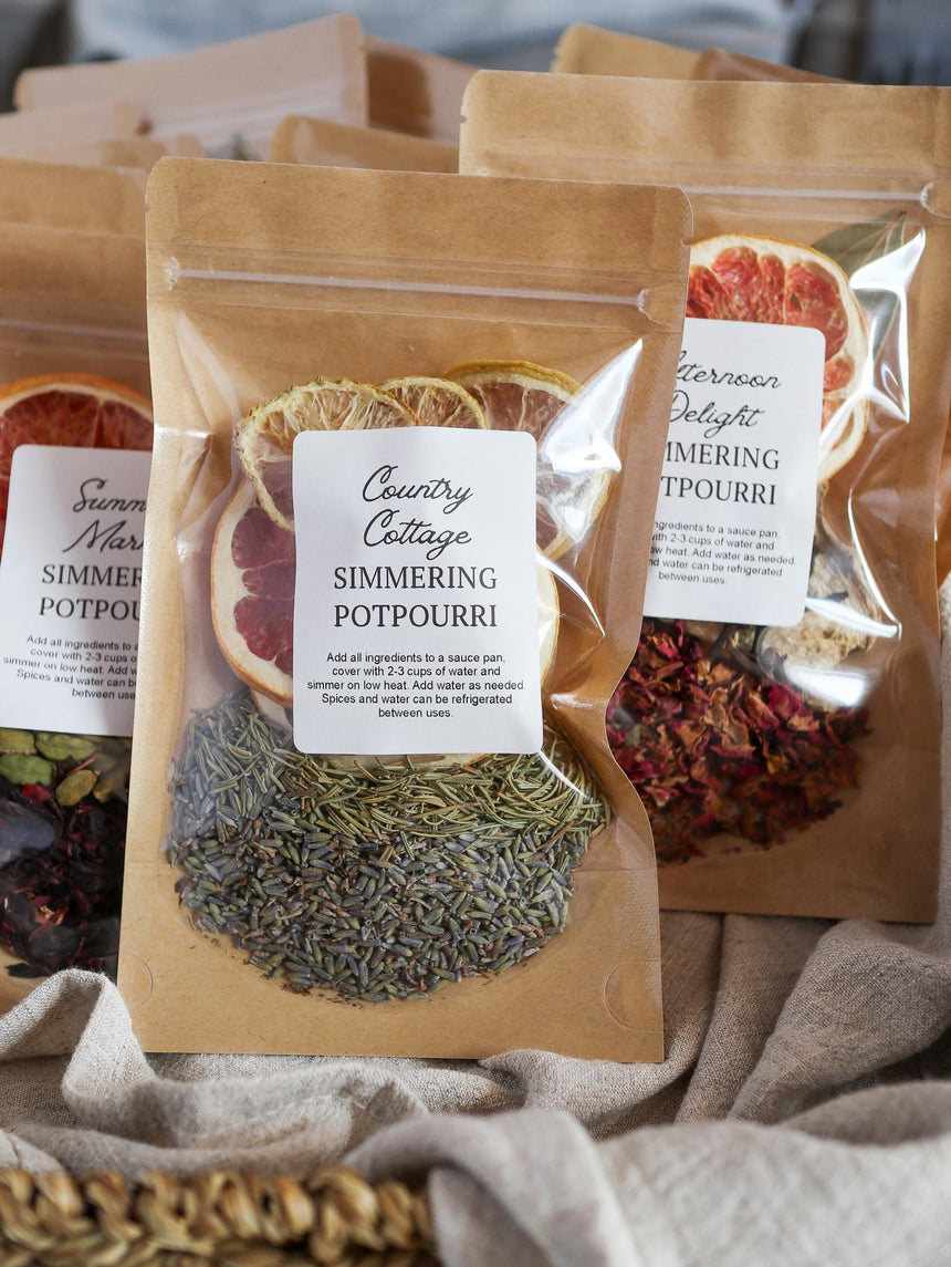 Country Cottage Spring Summer Simmer Pot Kit