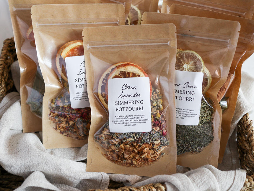 Citrus Lavender Spring Simmer Pot Kit