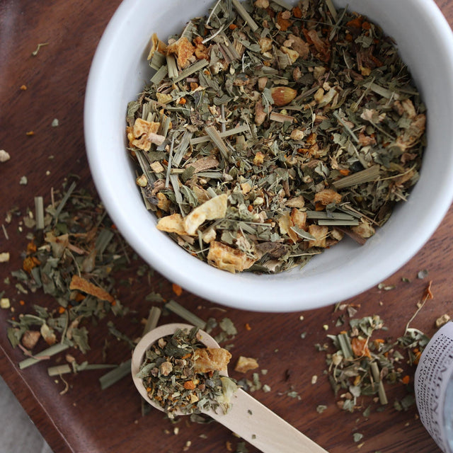 Lemon Ginger Herbal Loose Leaf Tea