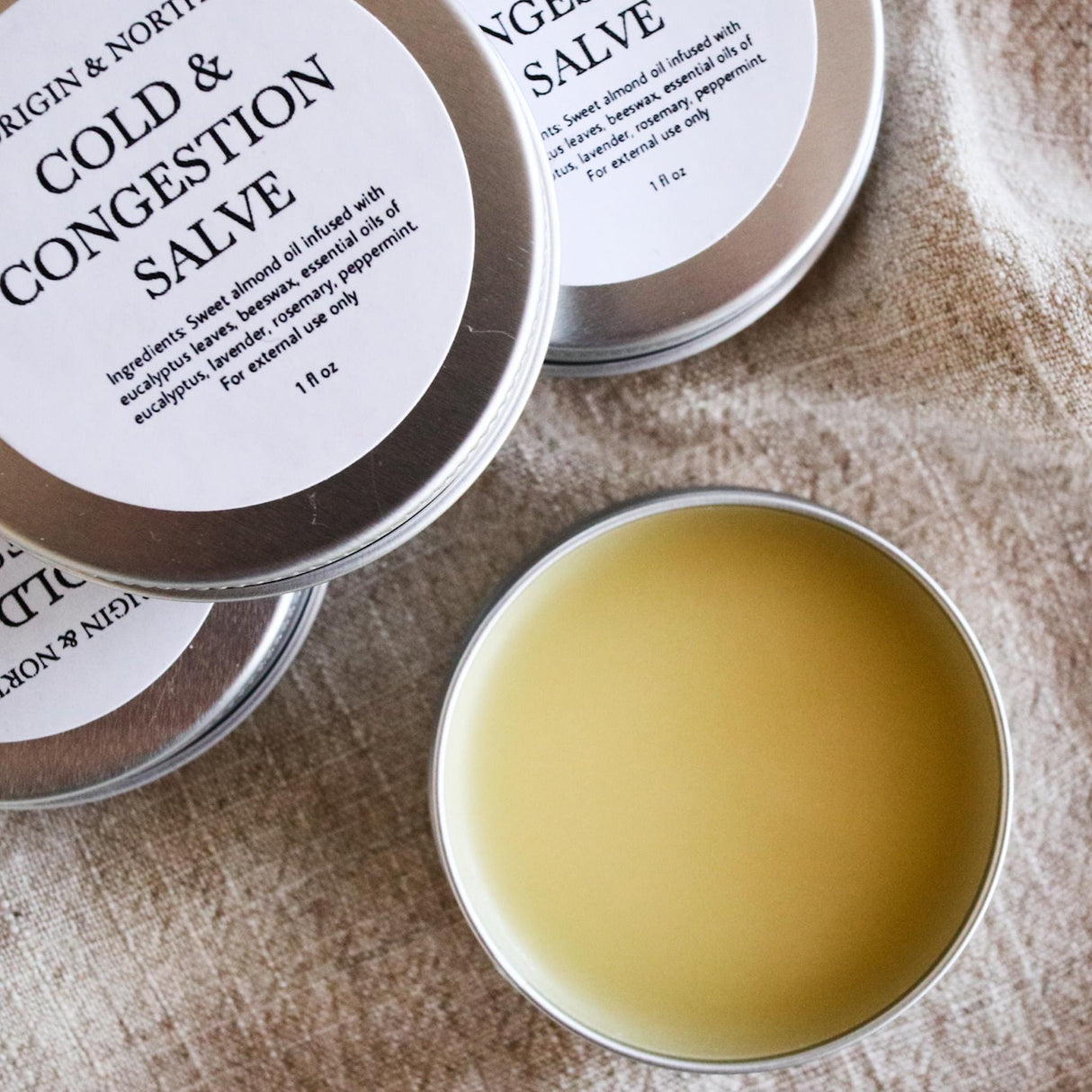 Cold & Congestion Herbal Salve
