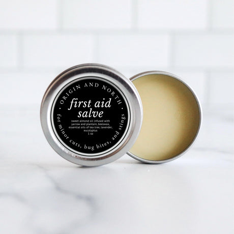 First Aid Herbal Salve | Yarrow and Plantain