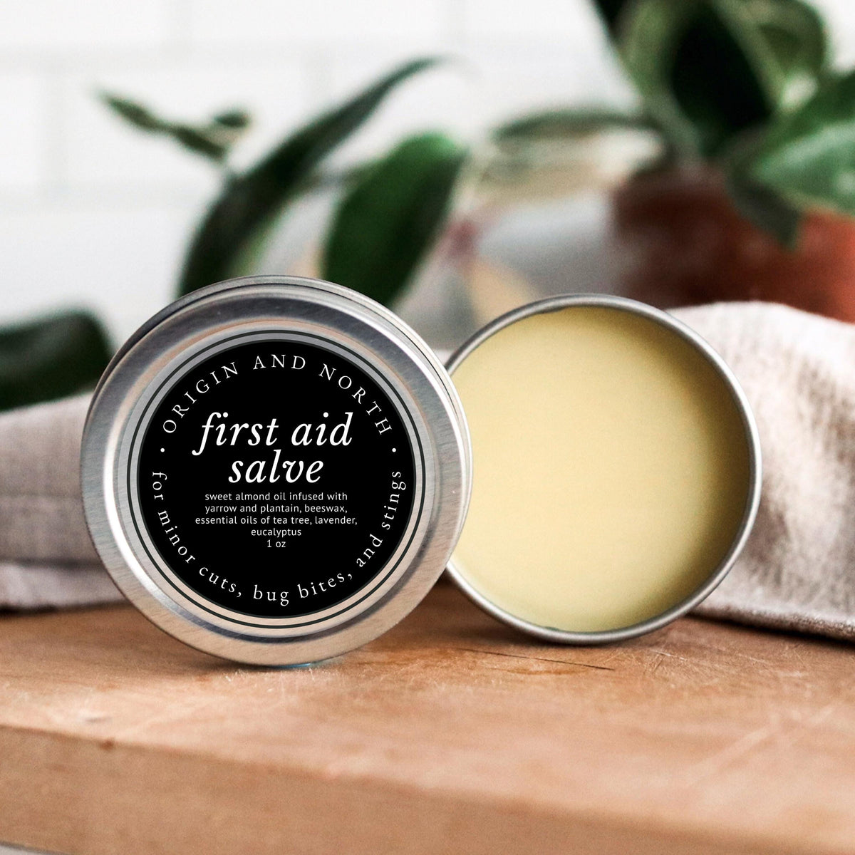 First Aid Herbal Salve | Yarrow and Plantain