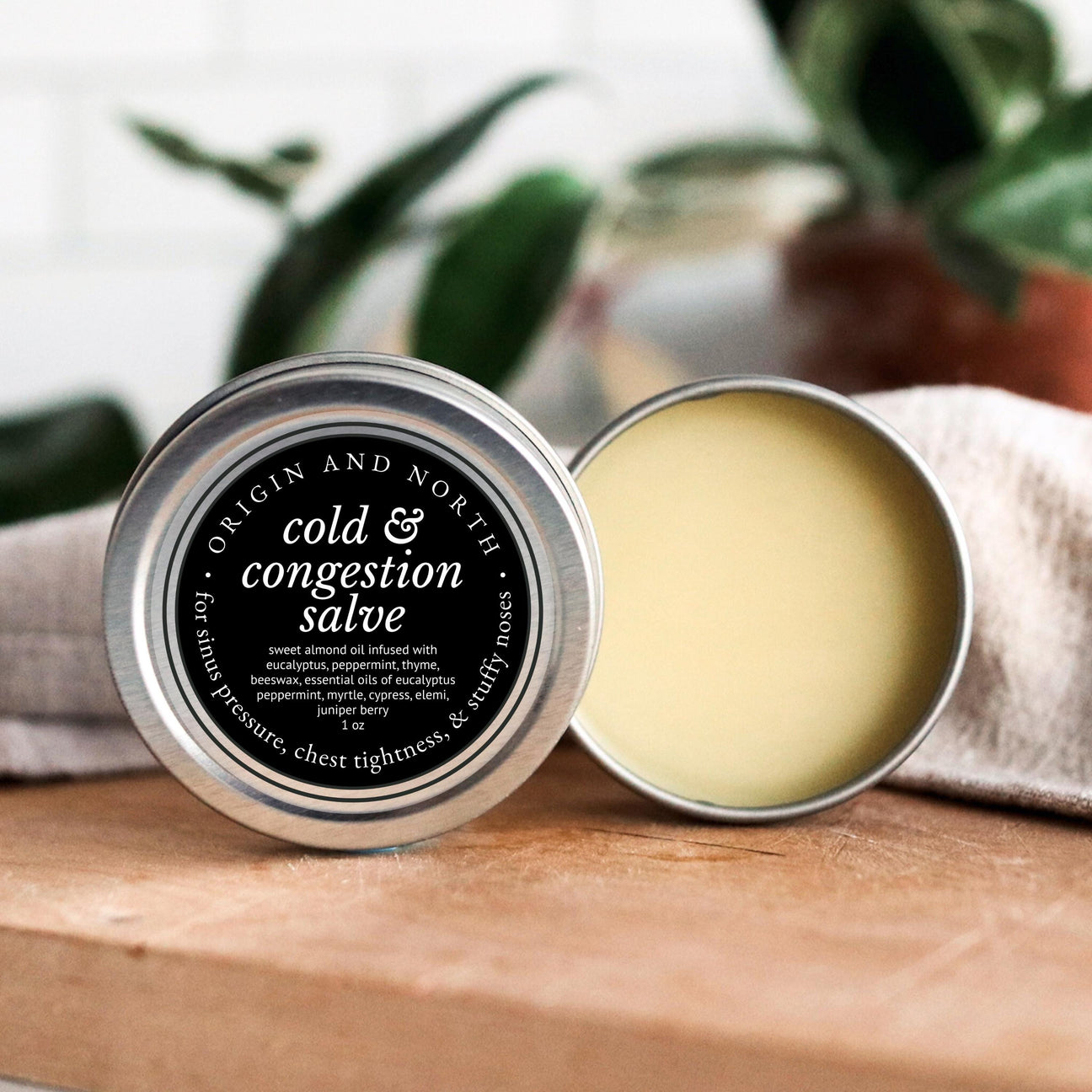 Cold & Congestion Herbal Salve