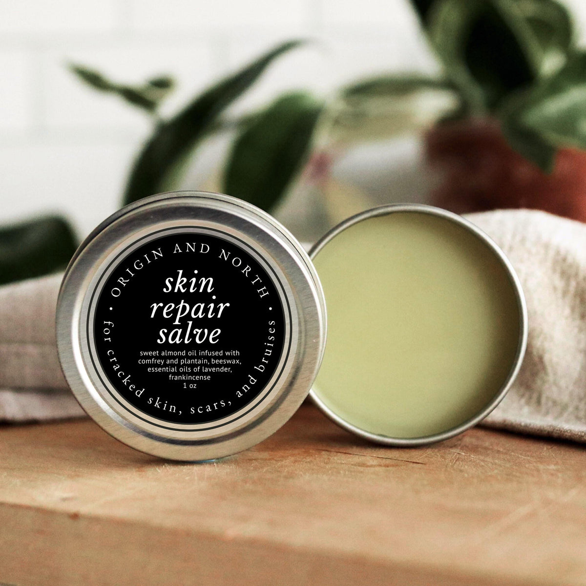 Skin Repair Herbal Salve | Comfrey and Plantain