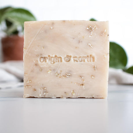 Lavender and Oatmeal Goat Milk Soap Bar, All Natural Soap